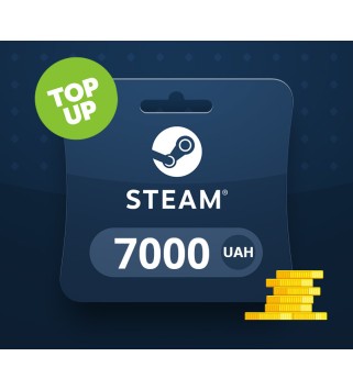 Steam UAH 7000 Top Up UA Steam Key 